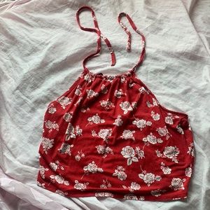 Forever 21 Rose halter top
